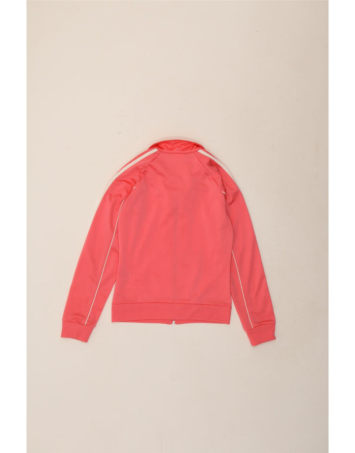 Damska kurtka dresowa Adidas UK 10, mała, różowa, poliester