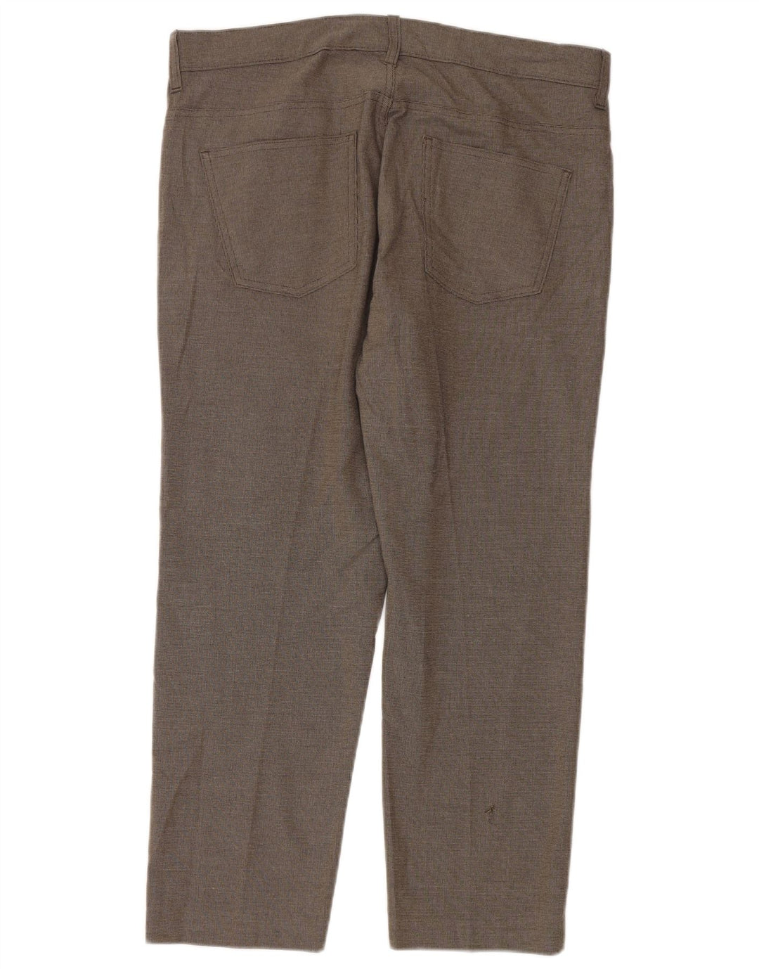 Męskie spodnie codzienne Marks & Spencer Slim Fit W36 L29 Brązowy poliester