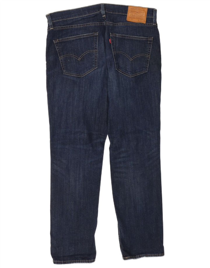 Męskie jeansy Levi's 511 Slim W36 L30 Granatowa bawełna