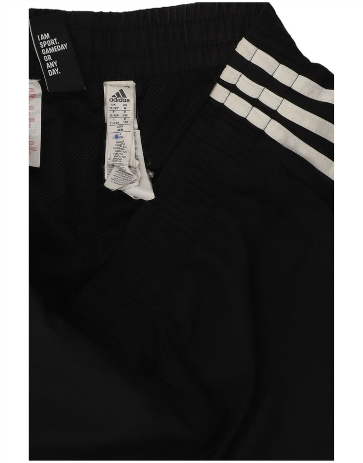Chłopięce spodenki sportowe Adidas 11-12 lat, czarny poliester