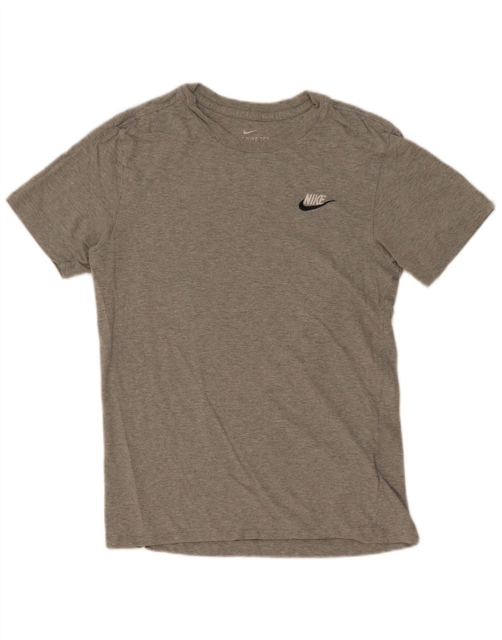 Męska koszulka T-shirt Nike XS, szara, nakrapiana bawełna