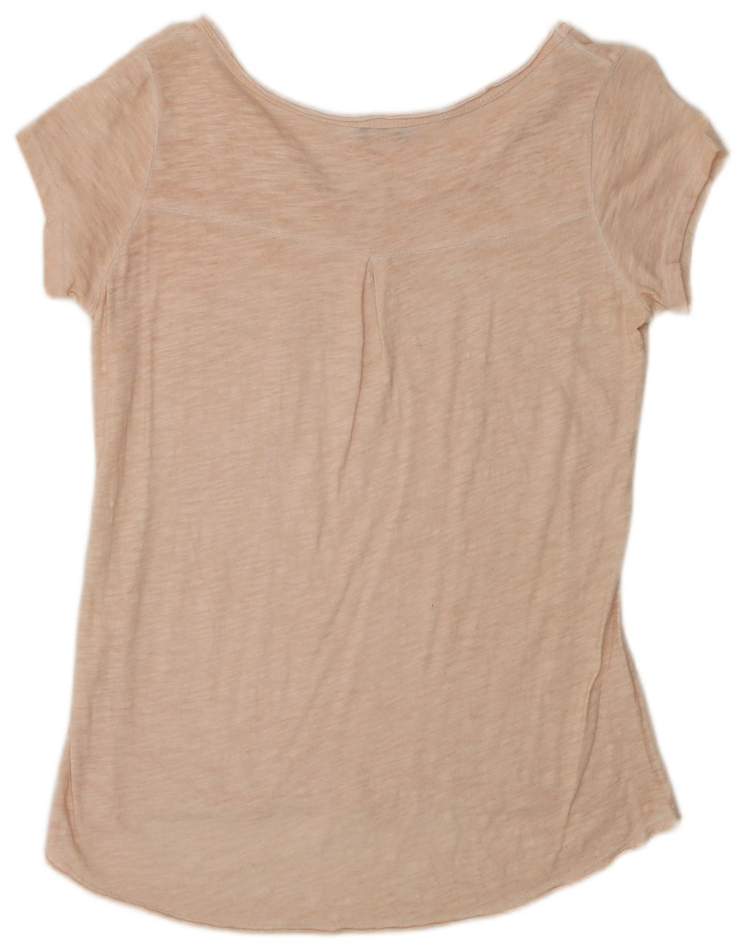 VINTAGE Womens T-Shirt Top UK 12 Medium Pink