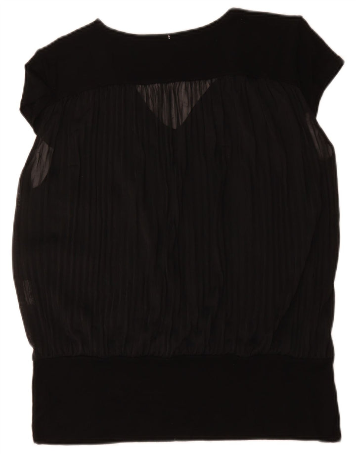 Bluzka damska Max Mara Top UK 14, duża, czarna