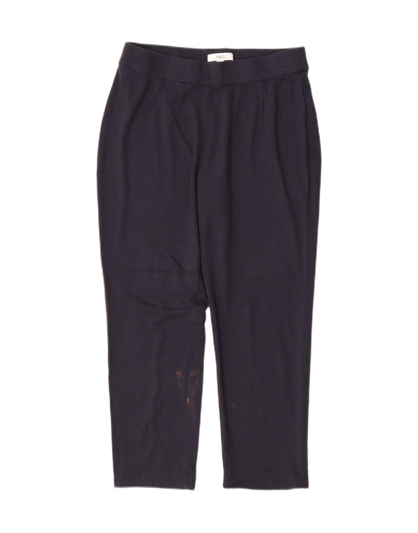 Spodnie damskie Marks & Spencer UK 14 Medium W30 L25 Granatowe