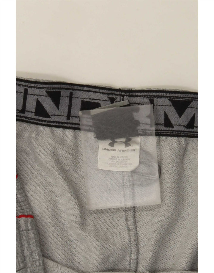 Męskie spodenki sportowe Under Armour, duże, szare, z poliestru