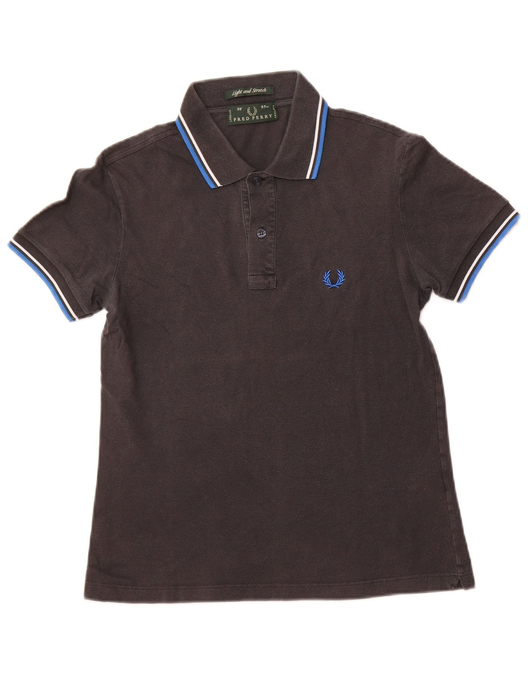 Męska koszulka polo FRED PERRY, mała, czarna, bawełniana