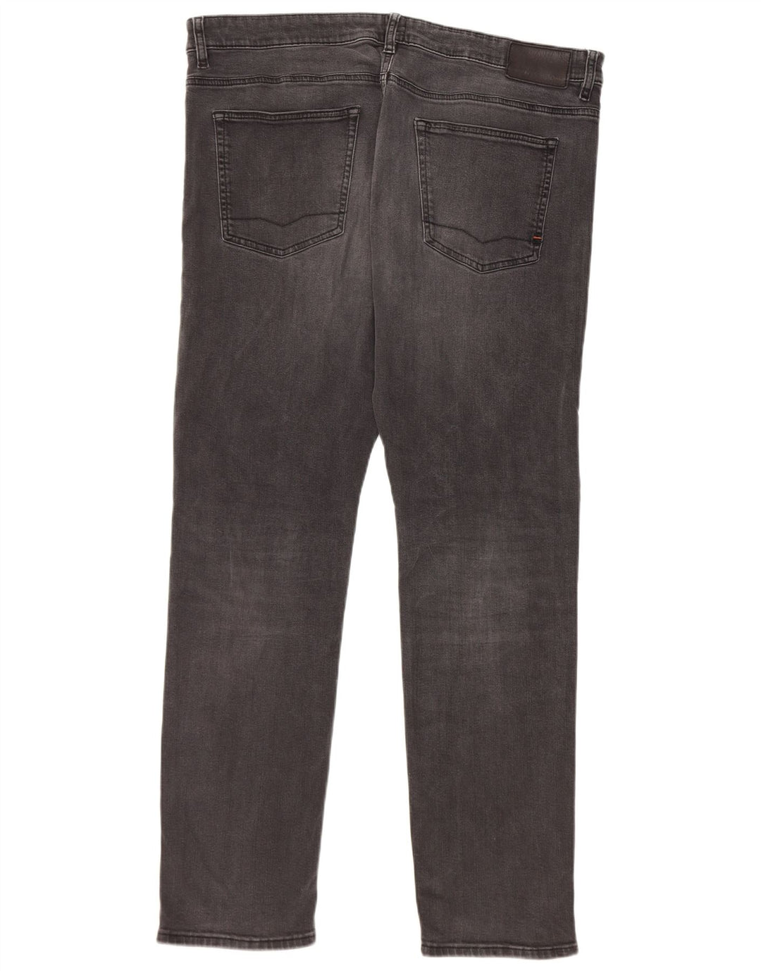 Hugo Boss Męskie Delaware Slim Jeans W38 L34 Szara bawełna
