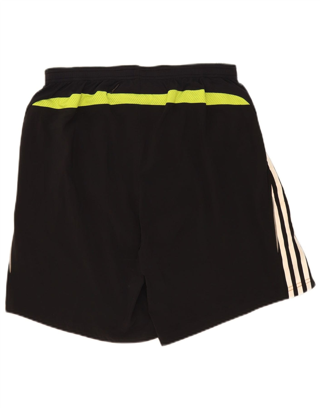 Męskie spodenki sportowe Adidas, duże, czarne, z blokami kolorów, poliestrowe