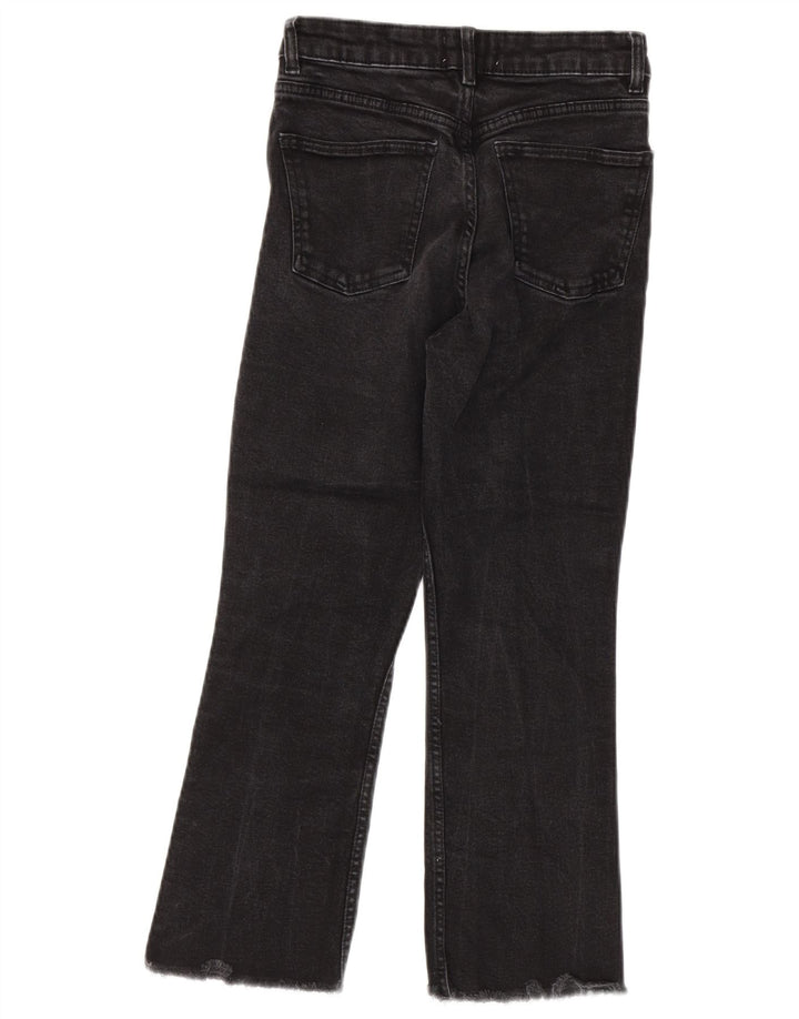 Krótkie jeansy damskie Zara EU 38 Small W28 L24 Czarne