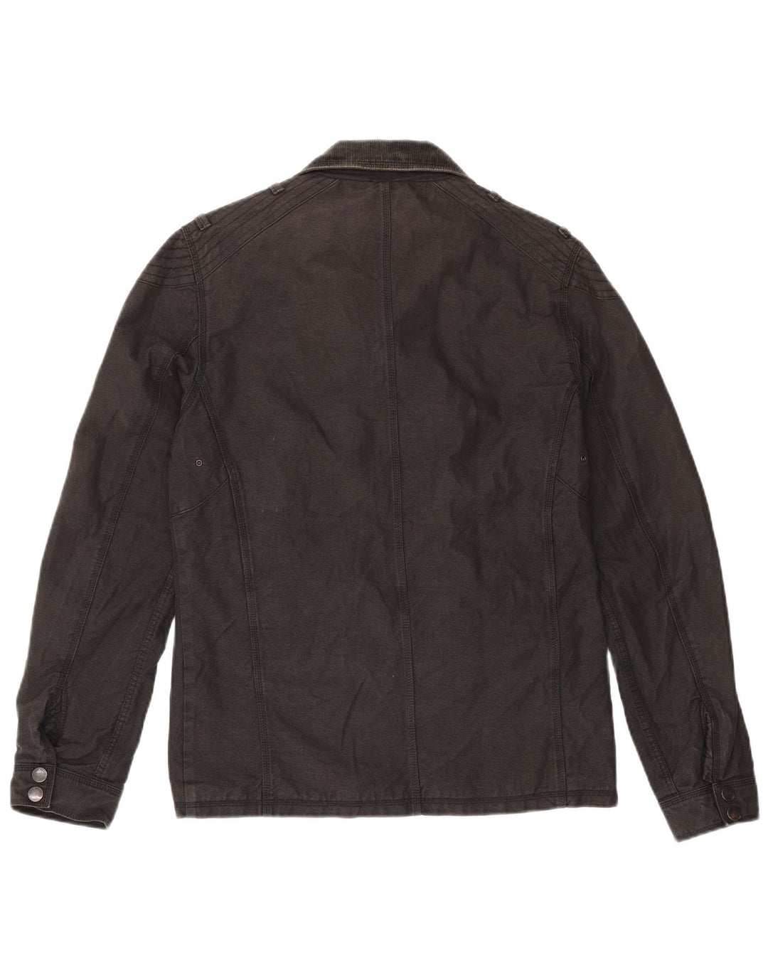 Męska kurtka użytkowa Ted Baker, rozmiar 3, średnioszara wiskoza