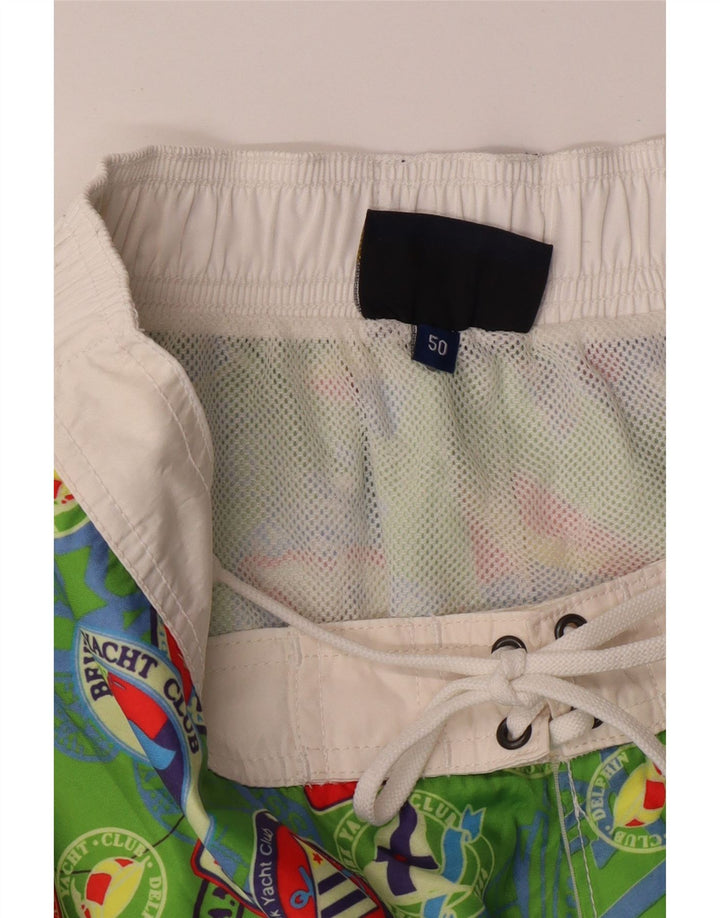 Męskie spodenki kąpielowe NAVIGARE IT 50, duże, zielone