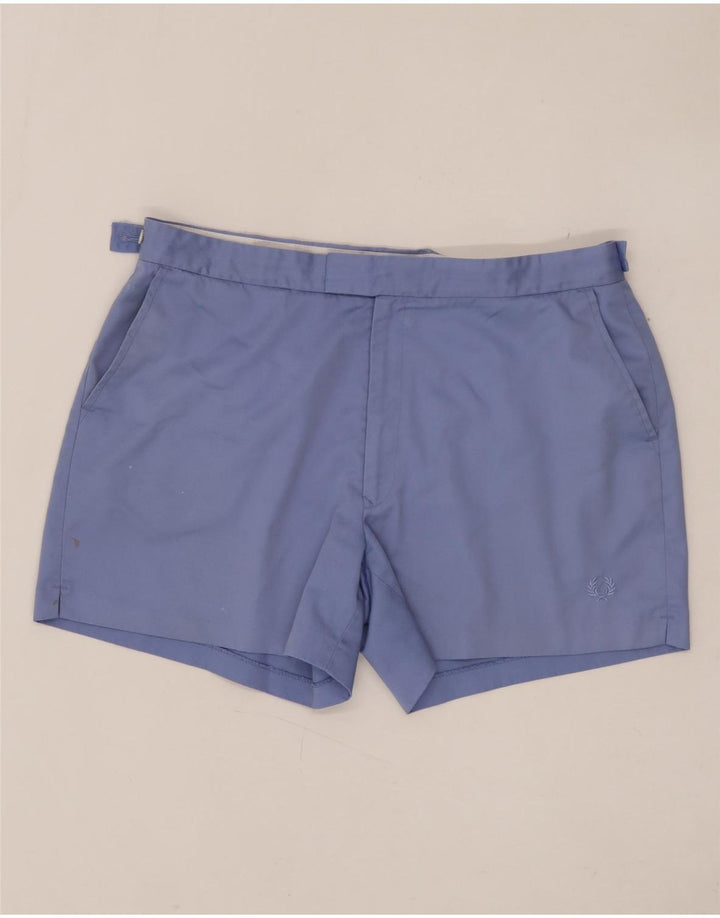 Męskie spodenki chino Fred Perry W40 XL, niebieska bawełna