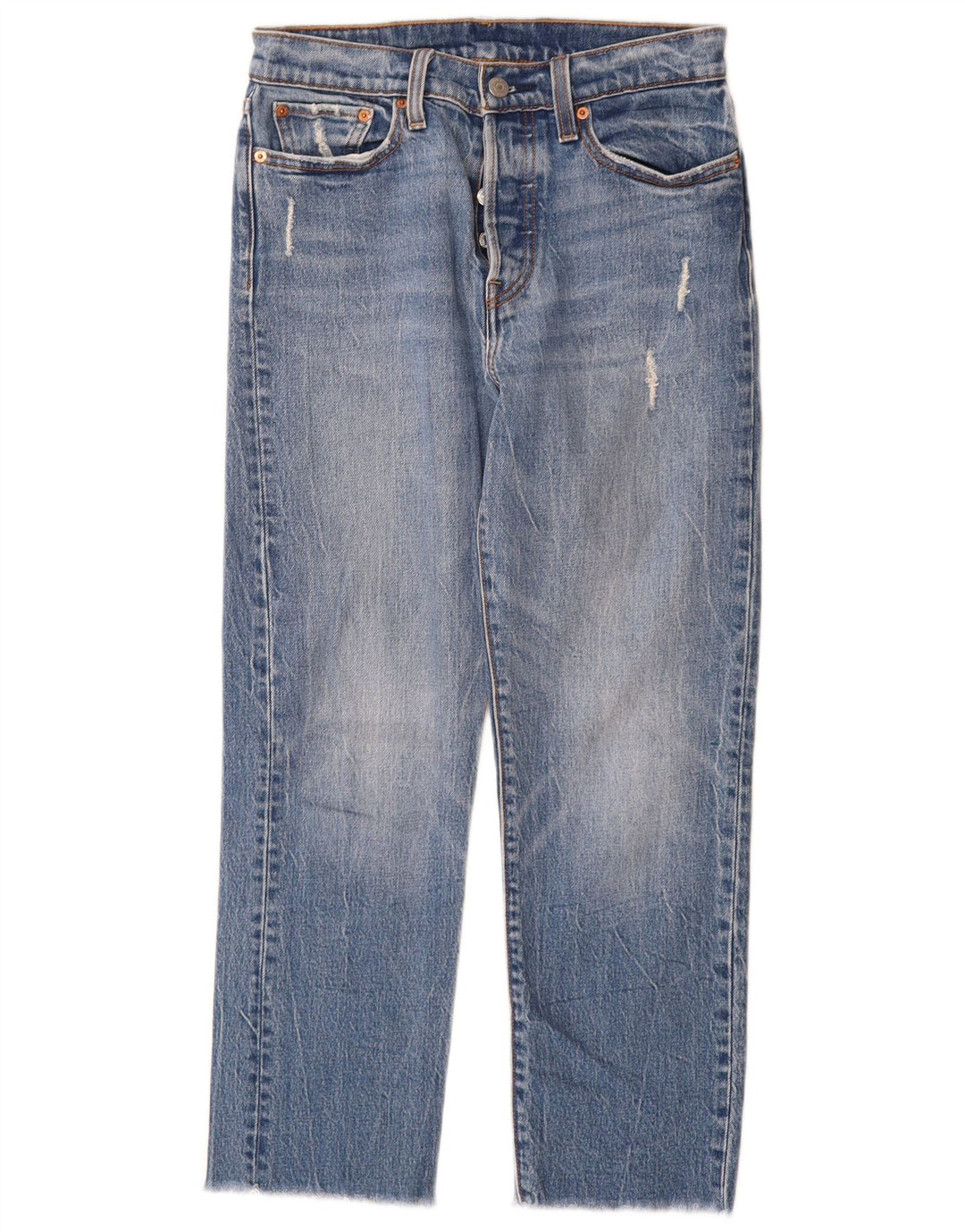 Damskie dżinsy Levi's w trudnej sytuacji W27 L26 Niebieska bawełna