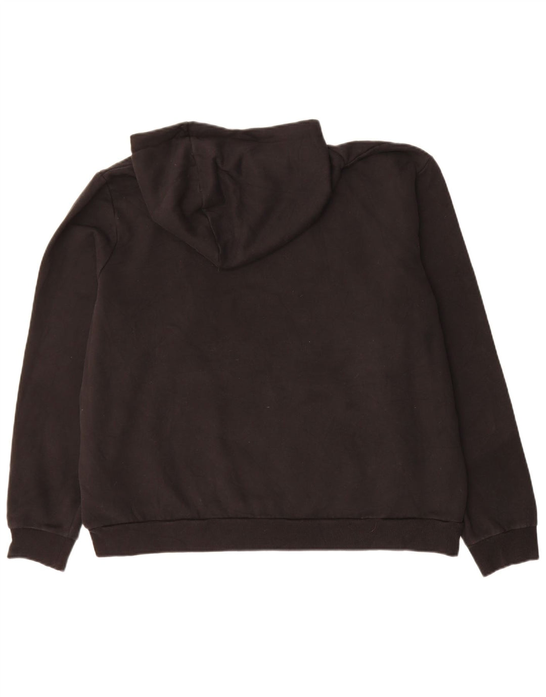 PUMA Mens Hoodie Jumper 2XL Black Cotton