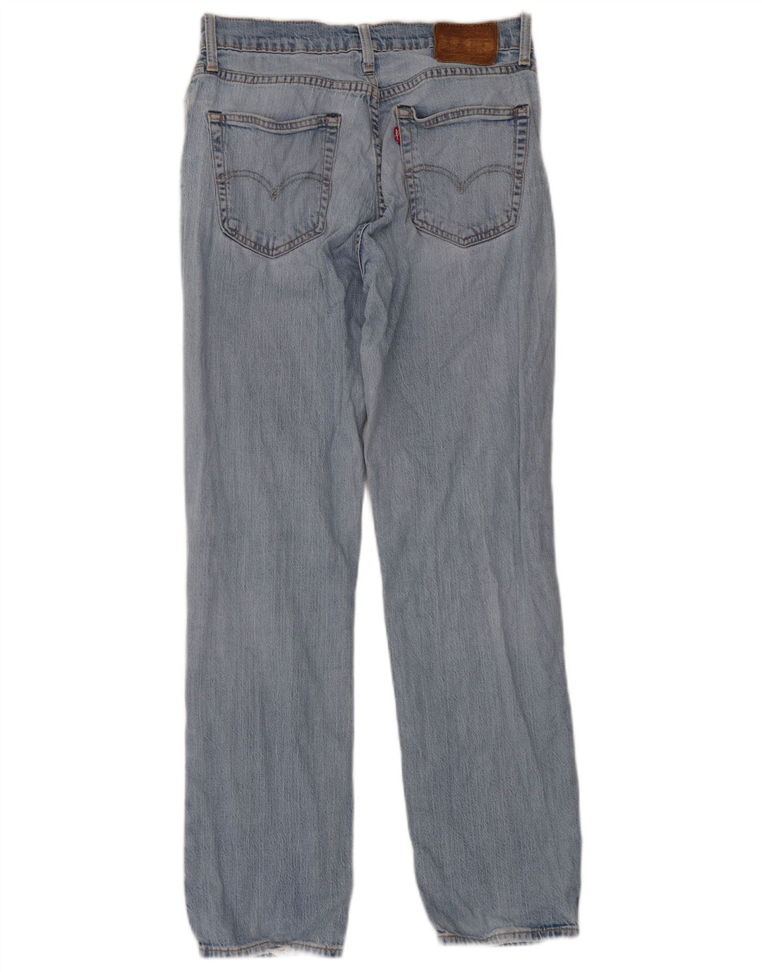 Męskie jeansy Levi's w trudnej sytuacji, proste W32 L32, niebieska bawełna