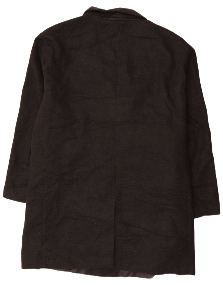 Płaszcz męski Jack & Jones UK 50 5XL, czarny poliester