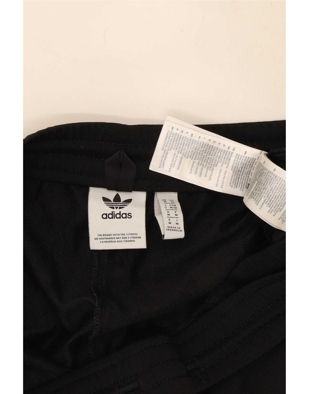 Adidas Męskie spodnie dresowe Joggery Średni czarny poliester