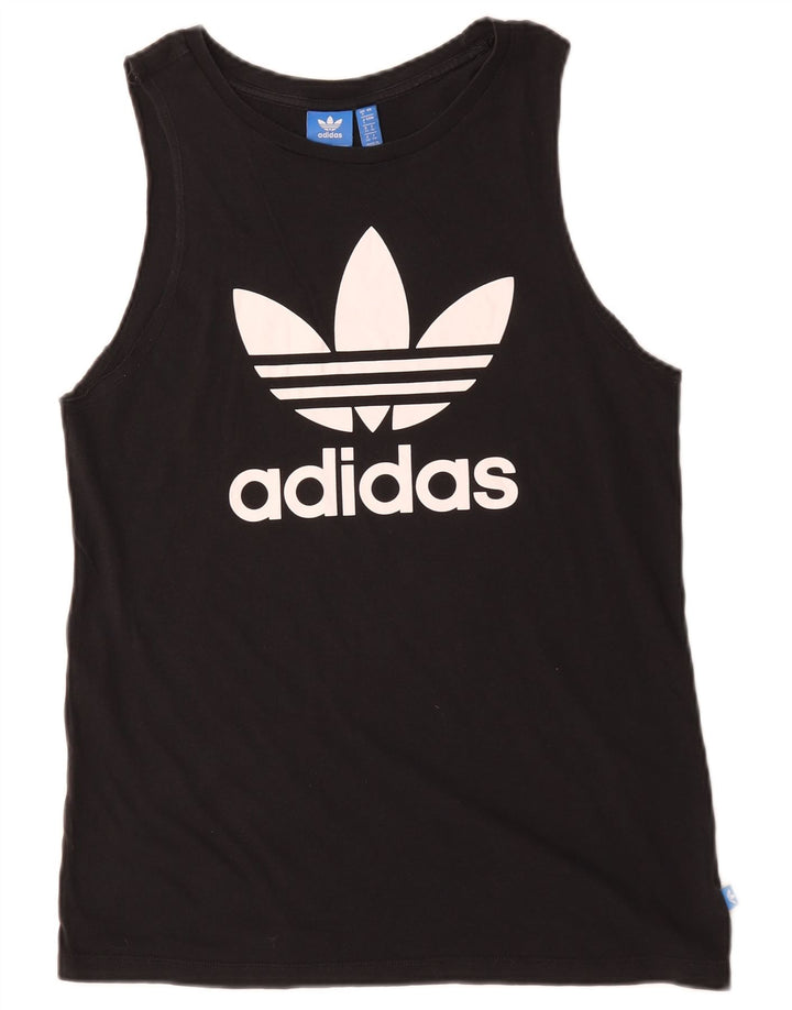 Damska kamizelka graficzna Adidas Top UK 8 mała czarna