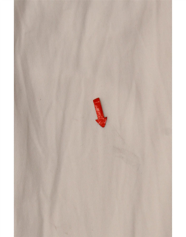 Męskie proste spodnie chino POP 84 IT 48 Medium W34 L34 Biała bawełna
