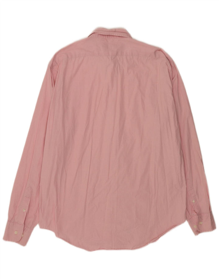 Koszula męska Massimo Dutti, rozmiar 44 XL, różowa, bawełniana