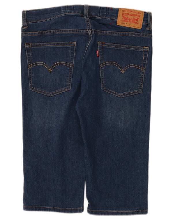 Dziewczęce Levi's 510 Skinny Denim Bermudy 15-16 lat W30 Niebieska bawełna