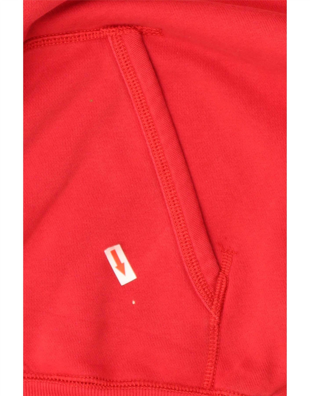 Męski sweter Vans Versa Graphic z kapturem, duży, czerwony, bawełniany