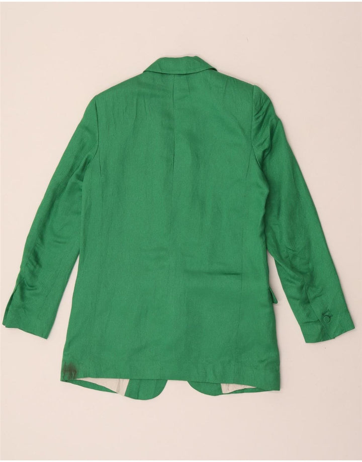 Kurtka damska Zara Open Blazer UK 10 Small Green