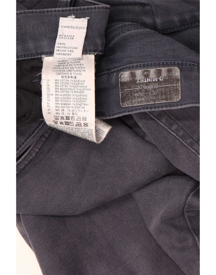Męskie jeansy Diesel D-Mihtry Straight W32 L32 Szara bawełna