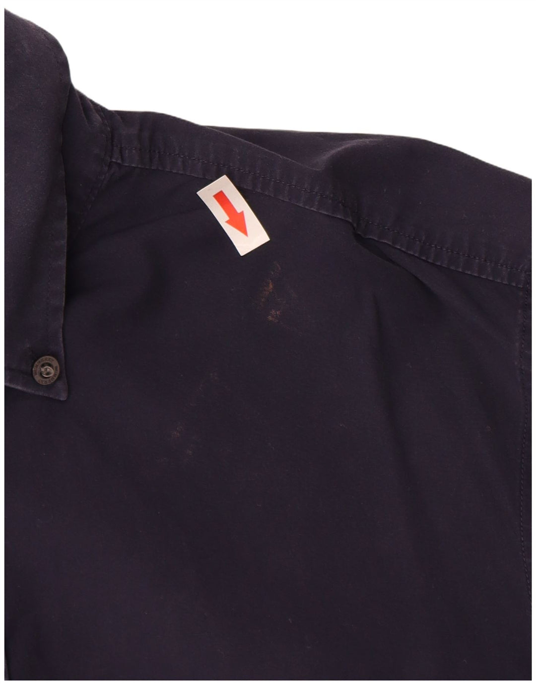 Koszula męska BRIT Burberry, średnia, granatowa, bawełniana