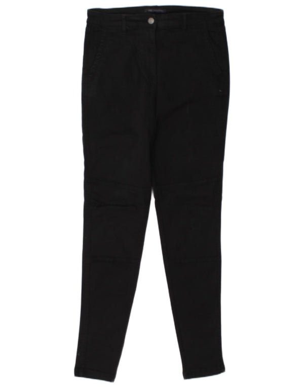 Marks & Spencer Damskie Skinny Jeans UK 10 Small W27 L30 Czarna bawełna