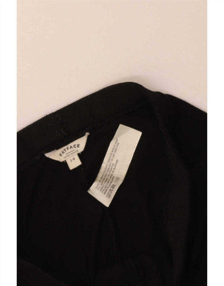 Legginsy damskie Fat Face UK 14, średnie, czarne, bawełniane