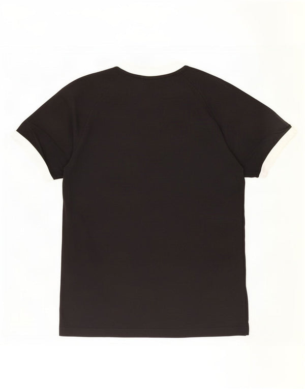 Adidas Męski T-shirt Top Średni Czarny Bawełniany