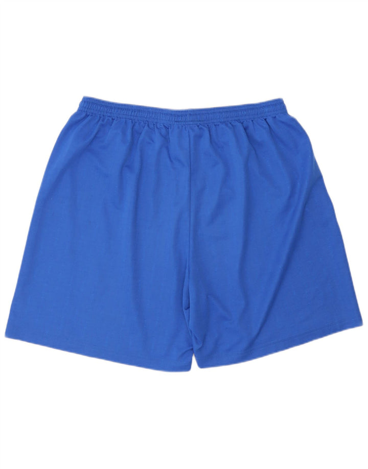 Męskie spodenki sportowe Umbro XL, niebieskie, poliestrowe
