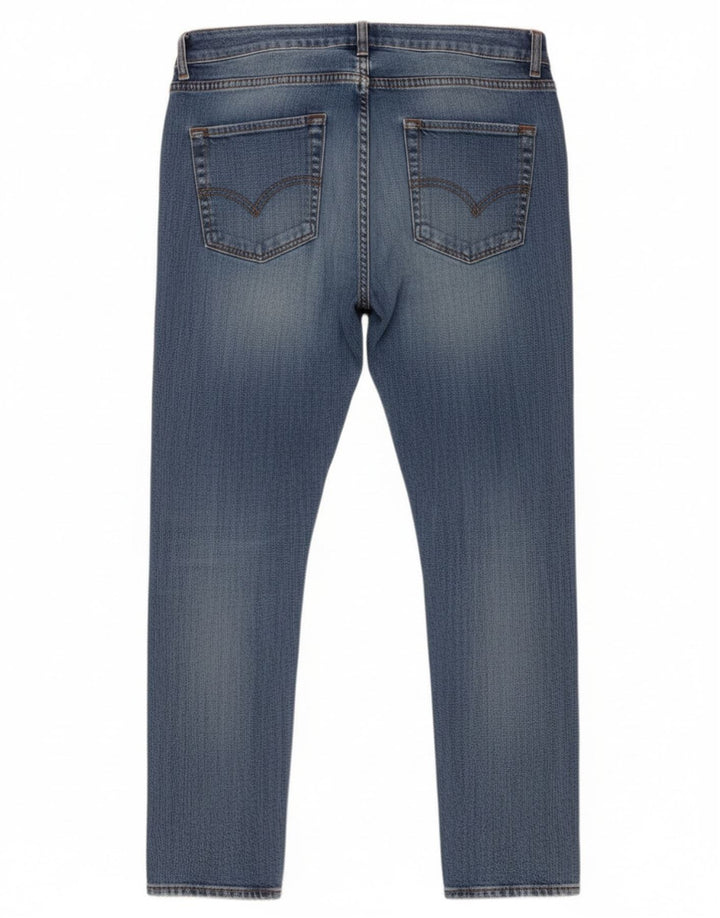 Liu Jo Męskie Scott Skinny Jeans W33 L29 Niebieski poliester