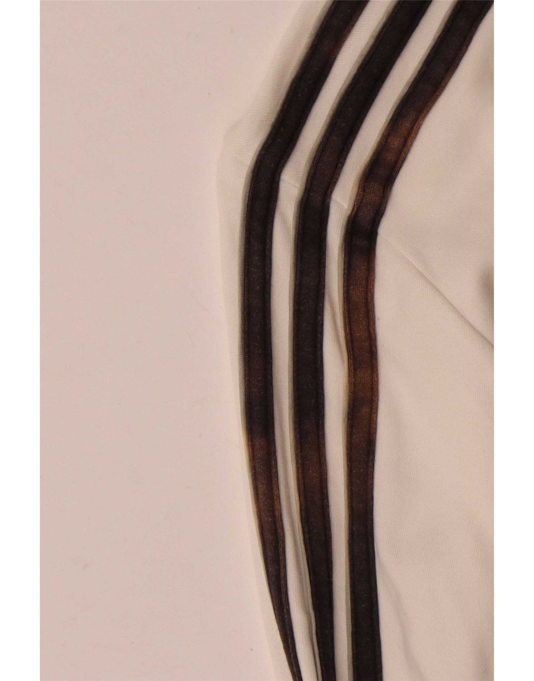 Damska bluza dresowa Adidas UK 12 Średnia biała bawełna