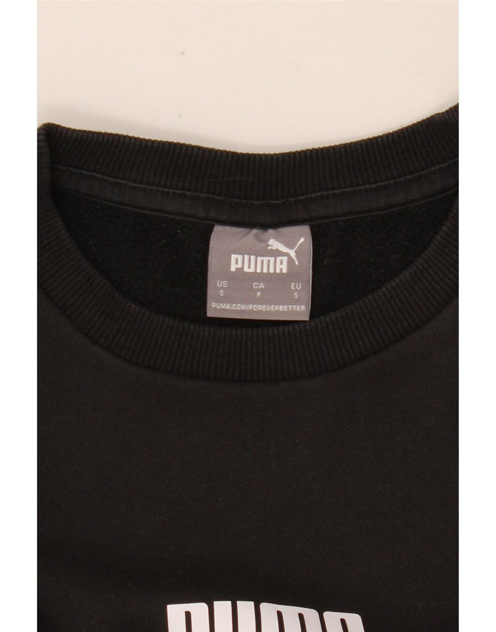 Damski sweter z grafiką PUMA UK 10, mały czarny