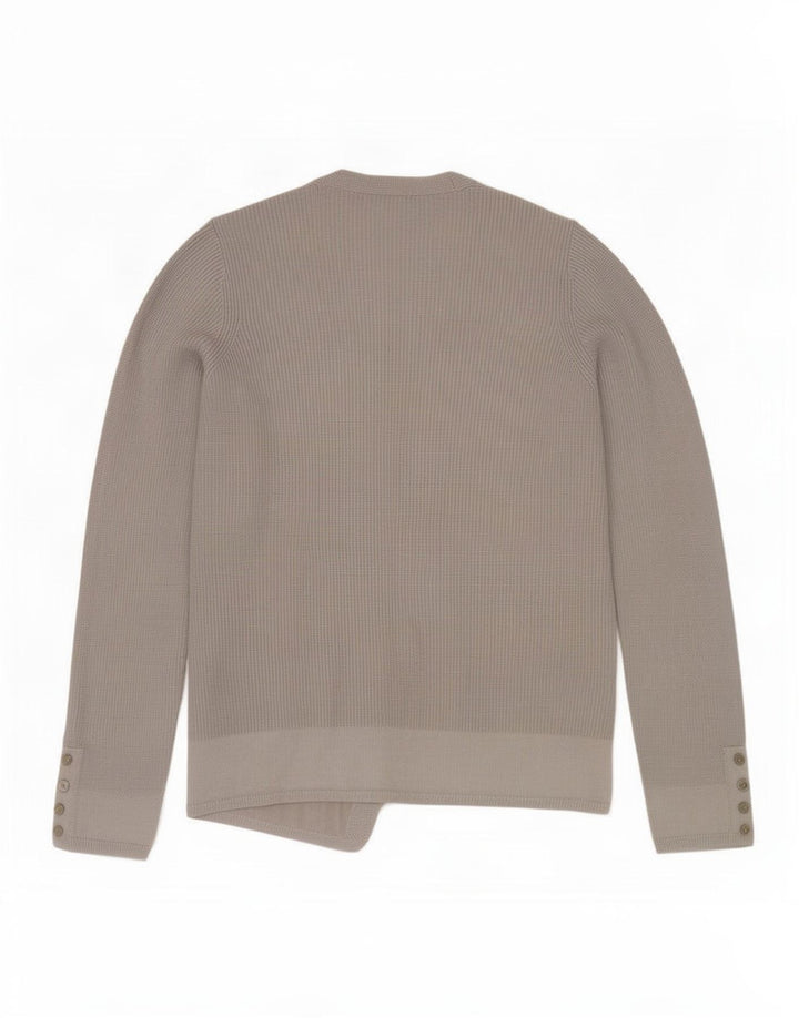 Marks & Spencer Damski sweter rozpinany Per Una, UK 8, mały, szary