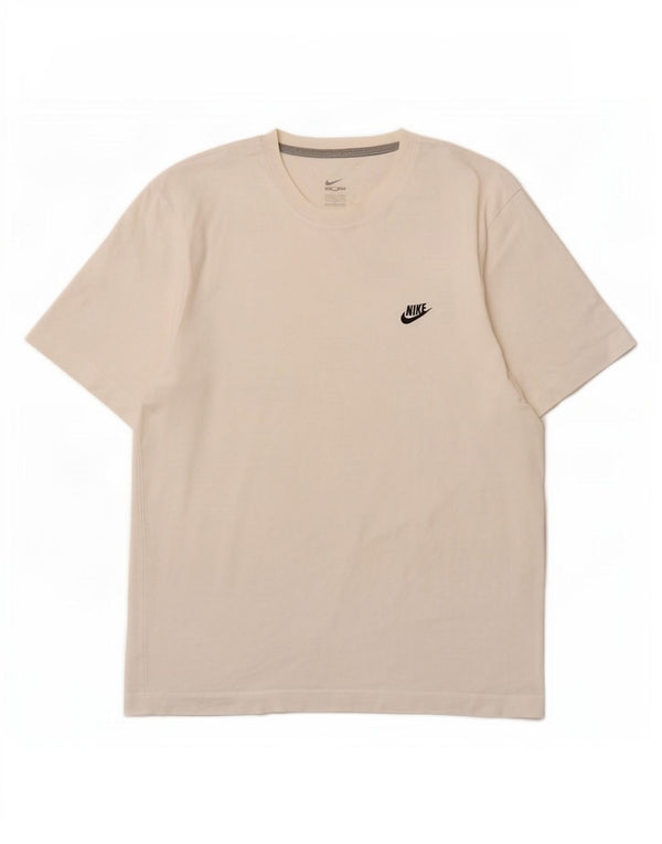 Koszulka męska Nike Top UK 36/38 Mała biała bawełna