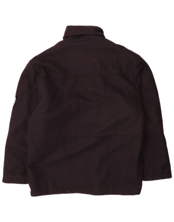Vintage męski płaszcz wiatrówka Yachting UK 42 XL granatowy