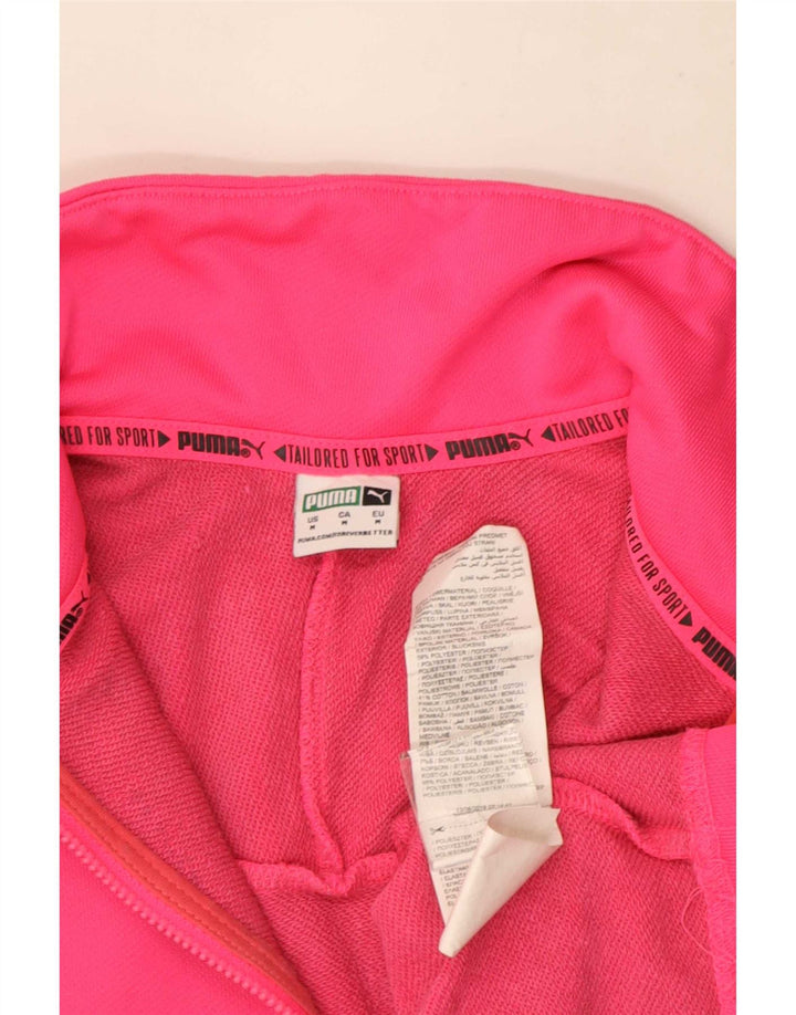 Damska bluza Puma Oversize z grafiką i zamkiem błyskawicznym, UK 14, średni róż