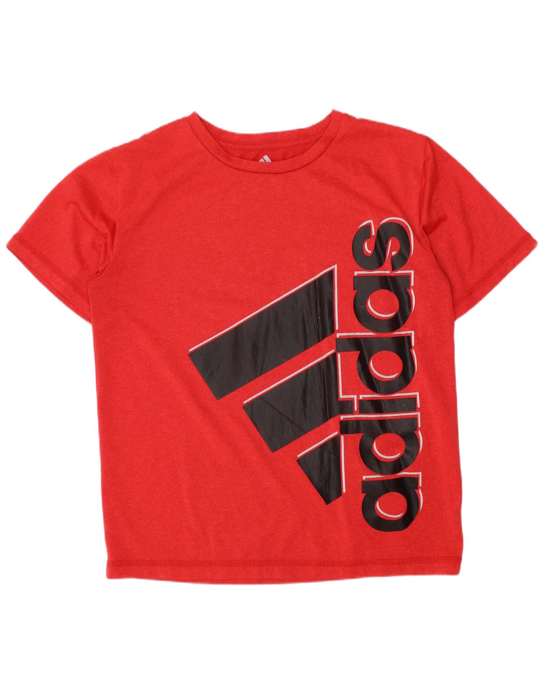 Chłopięcy T-shirt z grafiką ADIDAS 7-8 lat, mały, czerwony