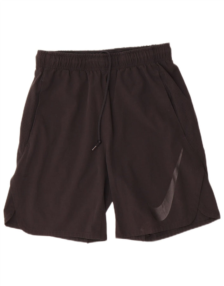 Męskie spodenki sportowe Nike Dri Fit Graphic, małe, czarne, poliestrowe