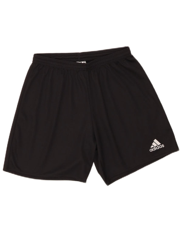 Męskie spodenki sportowe Adidas Aeroready, średni czarny poliester