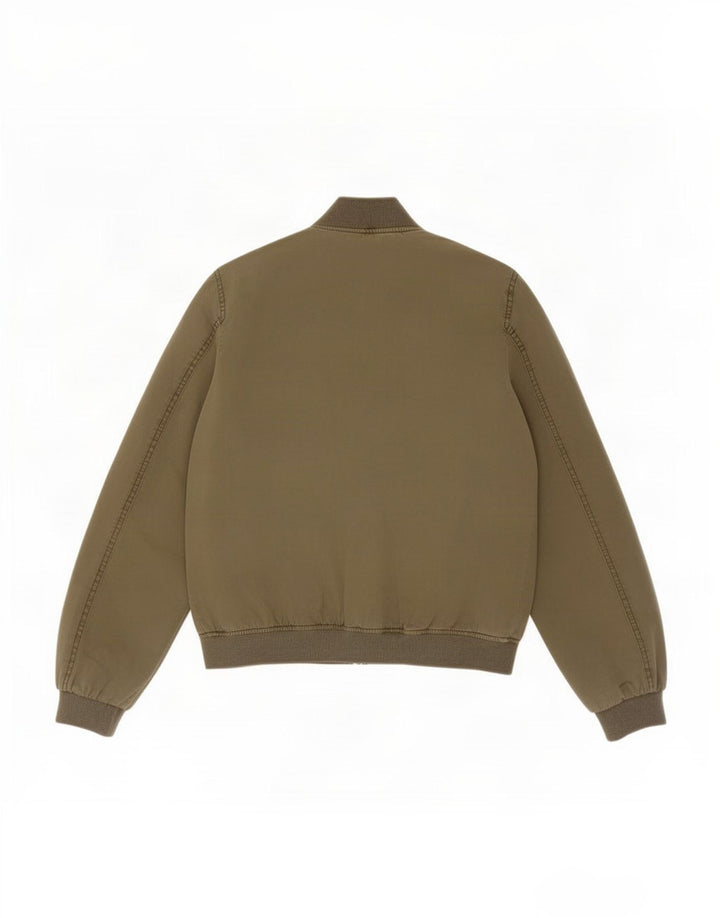 Męska kurtka bomberka Zara UK 36, mała, bawełniana khaki