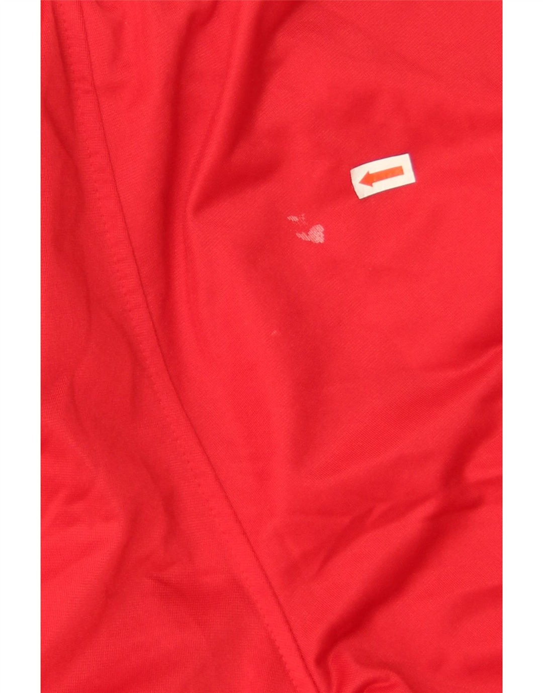 Damskie spodnie dresowe Asics UK 8, małe, czerwone, poliestrowe