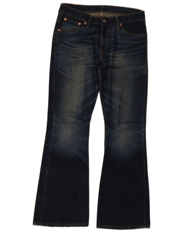 Męskie jeansy Levi's 516 Bootcut W32 L32 granatowe