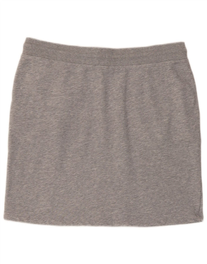 Damska spódniczka mini Gant UK 18 XL, szara bawełna
