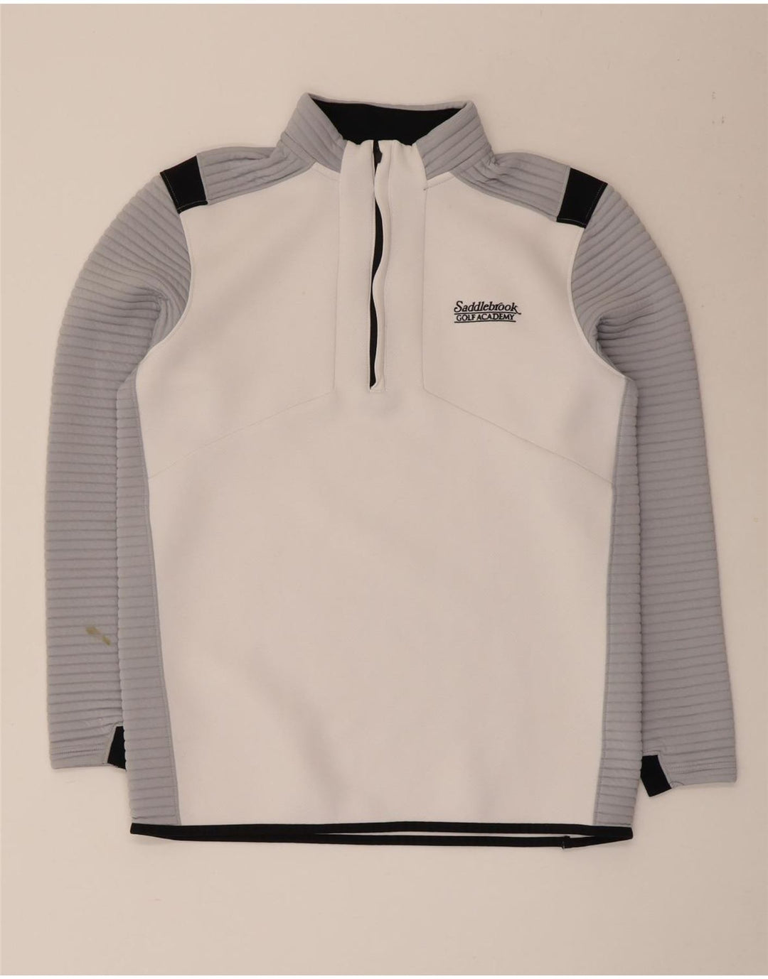 Męski dres Under Armour Cold Gear z pulowerem w kolorze średniej bieli