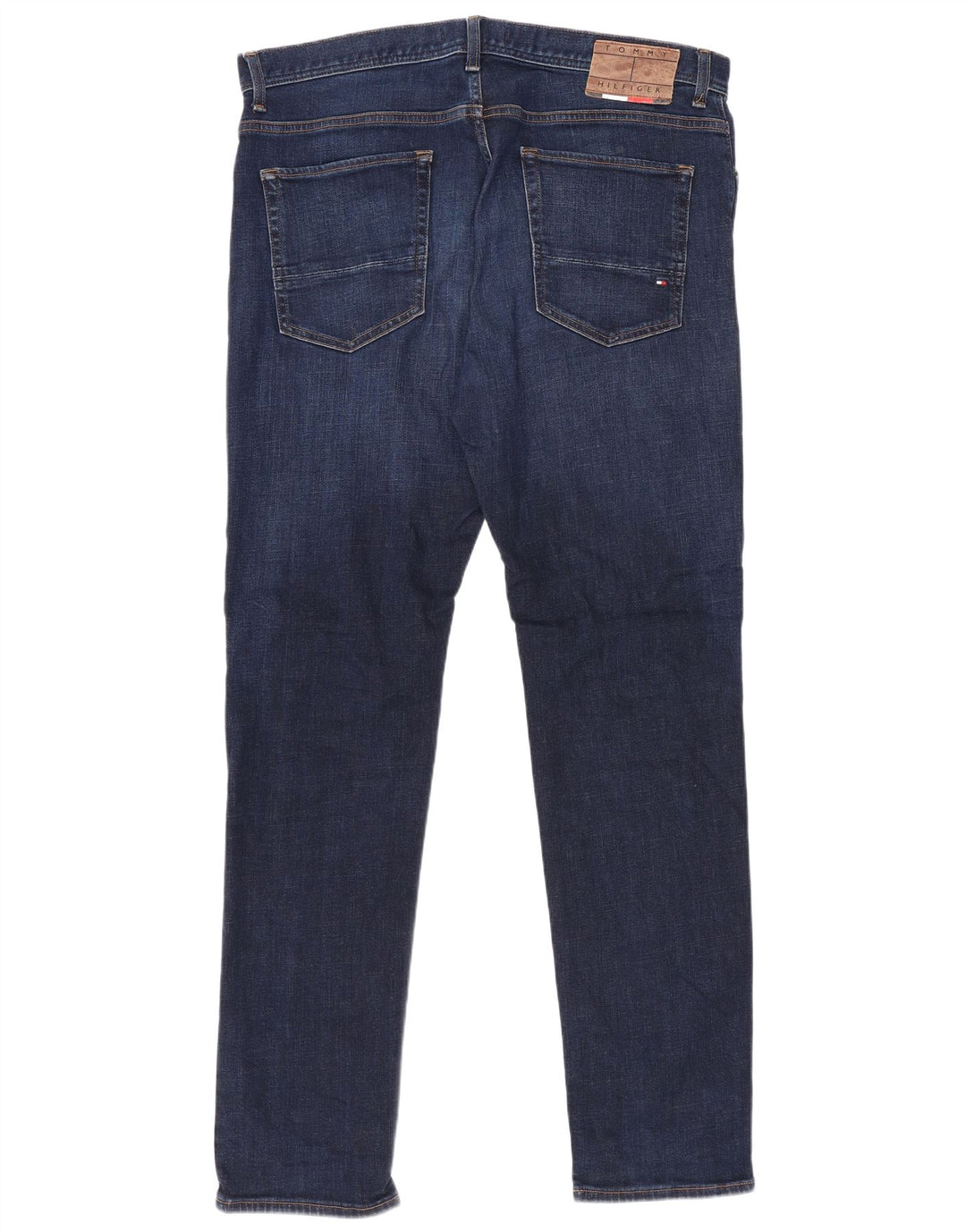 Męskie jeansy slim fit Tommy Hilfiger W36 L32 Granatowa bawełna