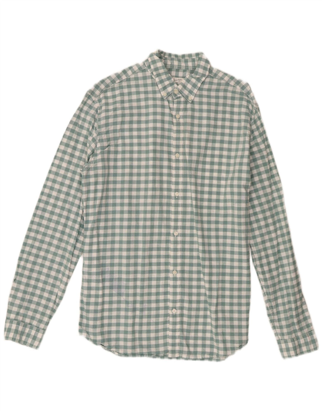 Koszula męska Jack & Jones, rozmiar 42, duża, zielona bawełniana kratka